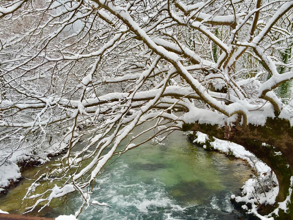 Hotel Dipla Sto Potami Chani Terevou Exterior foto